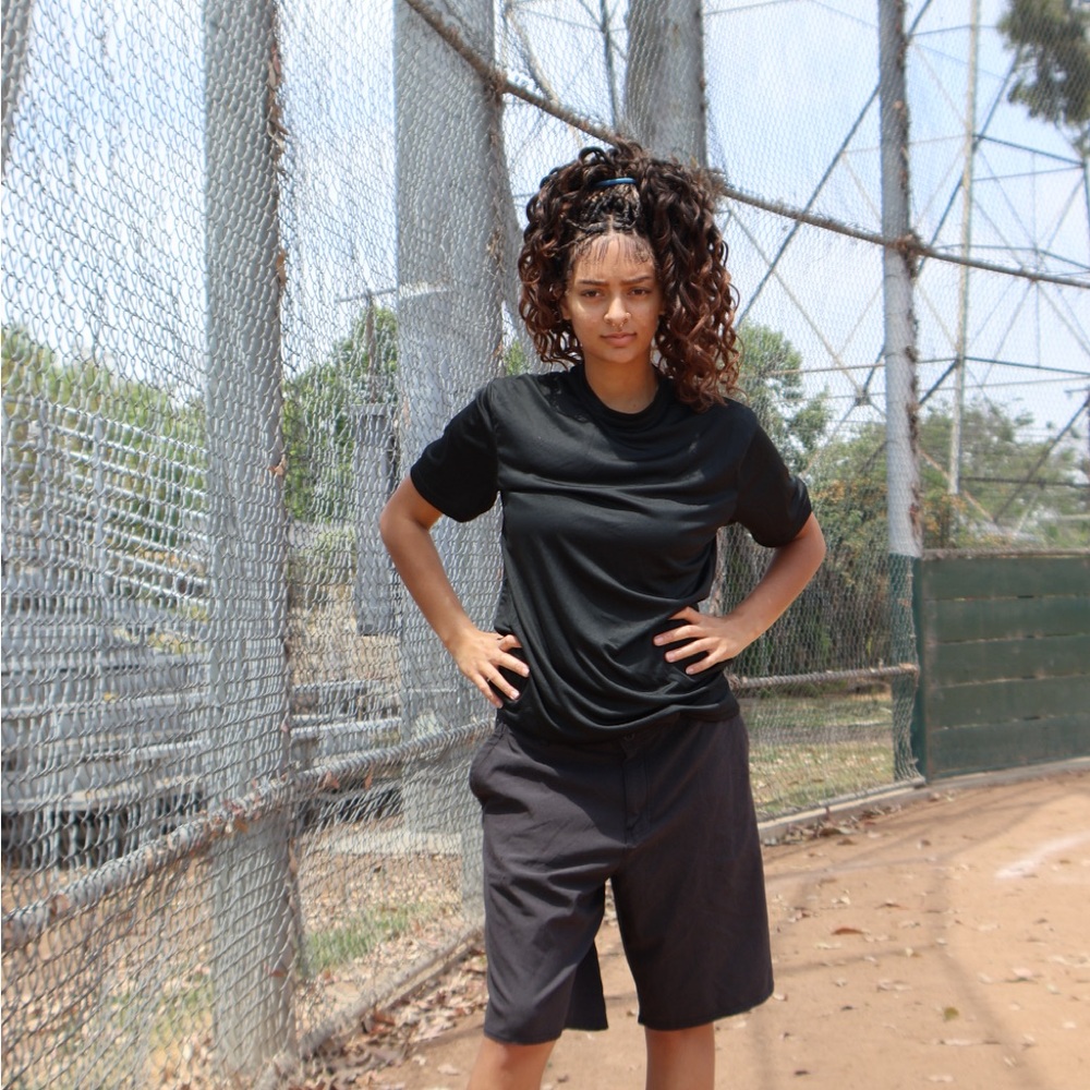 Black Short Sleeve Tee for Effortless Style